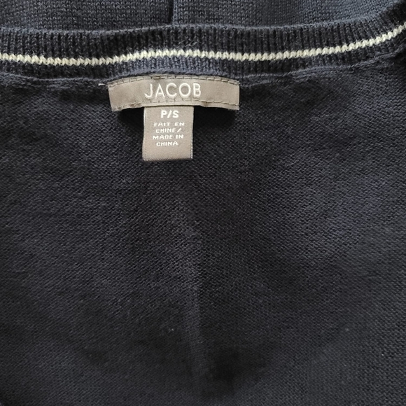 Jacob Sweater Vest Dark Blue Small - Picture 2 of 7
